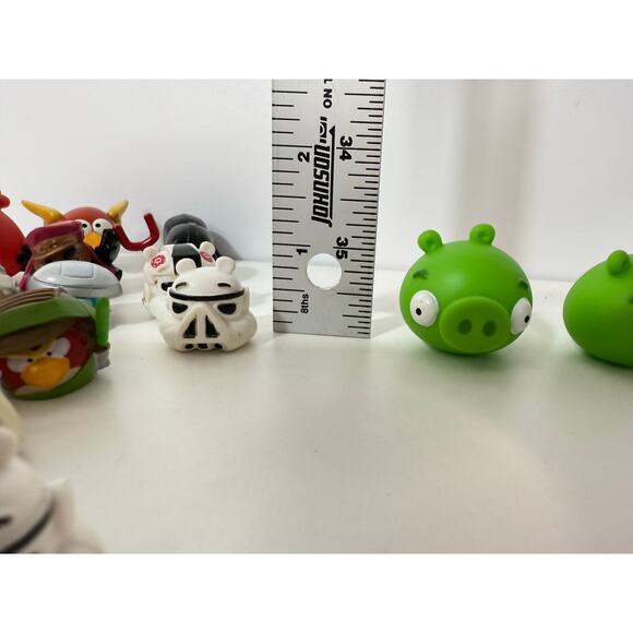 Angry Birds Star Wars Mini Bubble Head Figure Lot – 34 Figurines - Picture 10 of 10